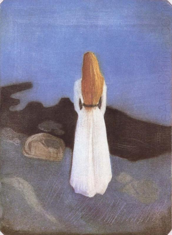 Edvard Munch The Girl china oil painting image